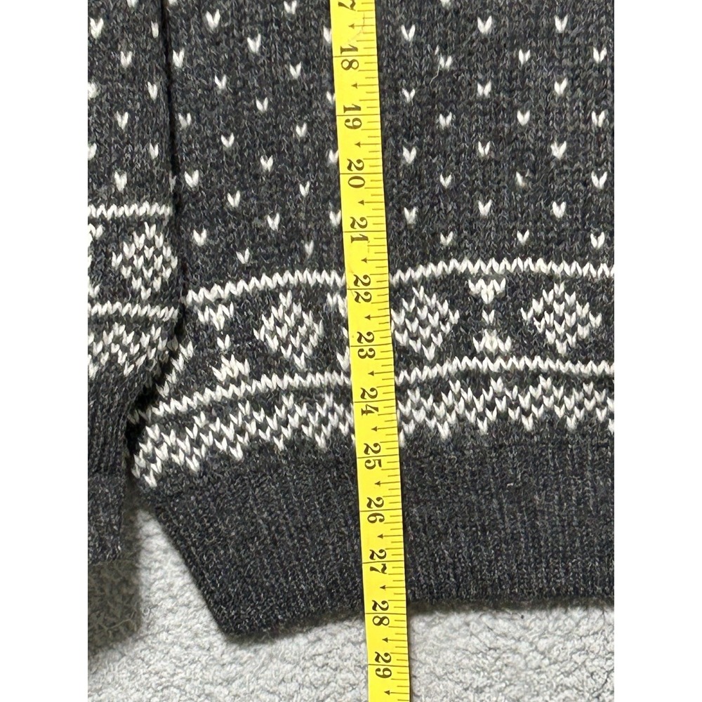Vintage Norwegian Sweater Specially Made For Norway Handmade Wool Knit Size M - Picture 6 of 11